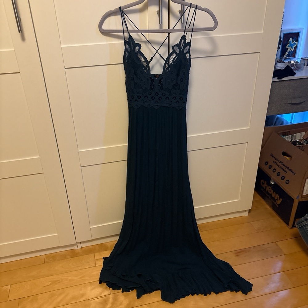 Free people maxi dress. Only worn once